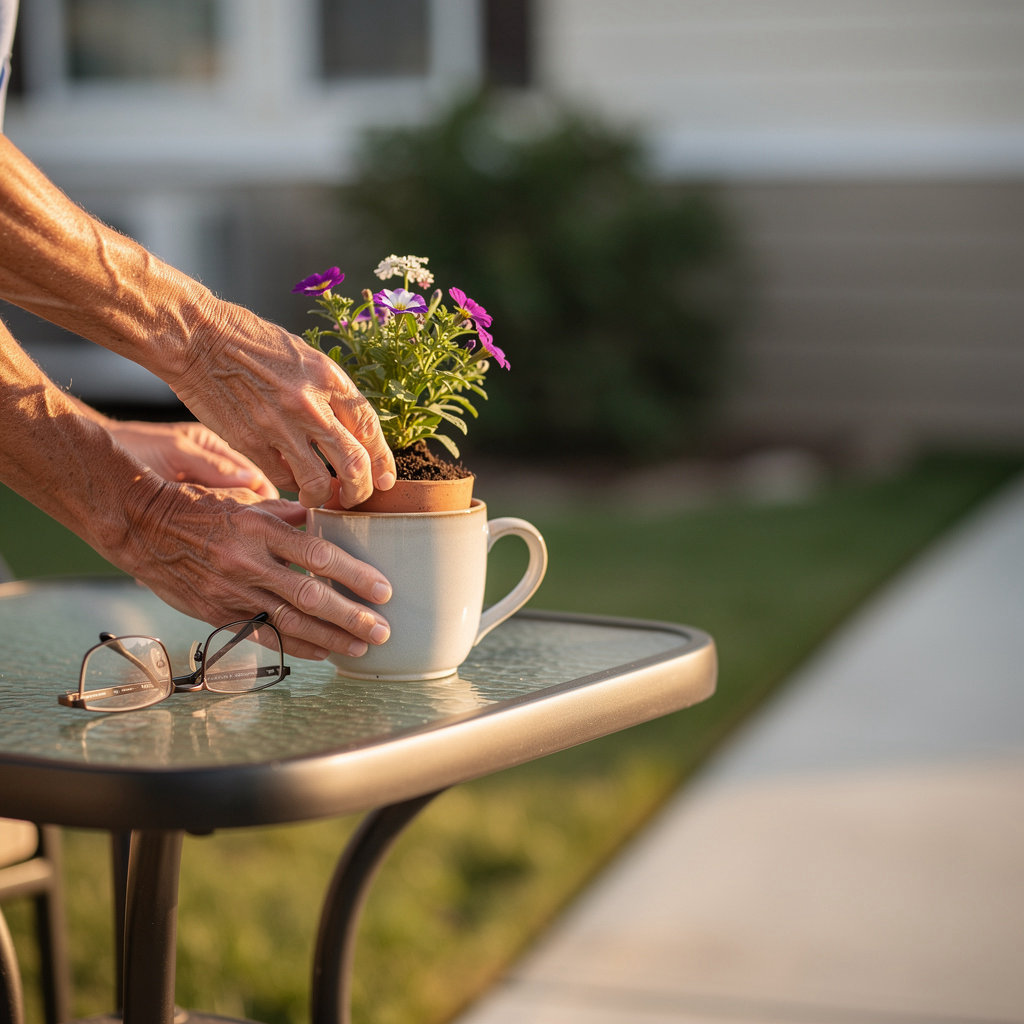 Lynnwood Mobile Estates well-maintained grounds and community amenities in El Cajon, CA