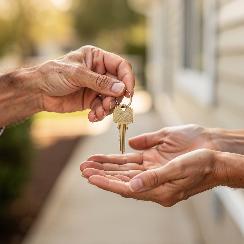 Lynnwood Mobile Estates well-maintained community grounds and homes in El Cajon, CA